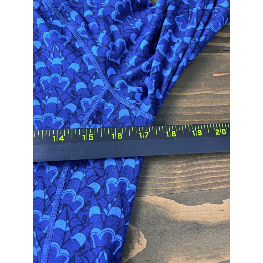 Title Nine Dream A-line Dress Womens S Blue Geometric Print 1/4 Zip Long Sleeve - Picture 8 of 10